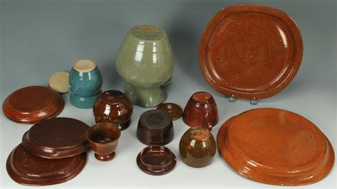 Lot 419: Grouping of NC Art Pottery, 13 pcs. | Case Auctions