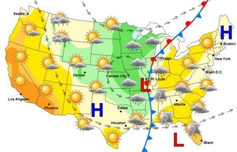 Weather Maps Diagram | Quizlet