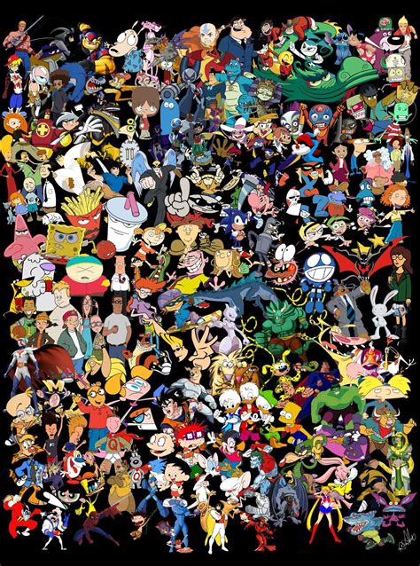 Put together a few cartoons from the 90s to early 00s. Try to find Waldo : r/nostalgia