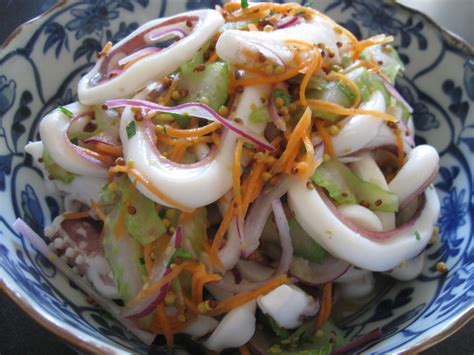 Marinated Squid Salad – Hiroko's Recipes