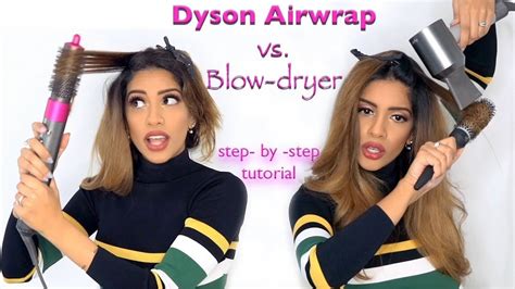 Dyson: Airwrap vs. Blow dryer - HAIR TUTORIAL || ARIBA PERVAIZ - YouTube