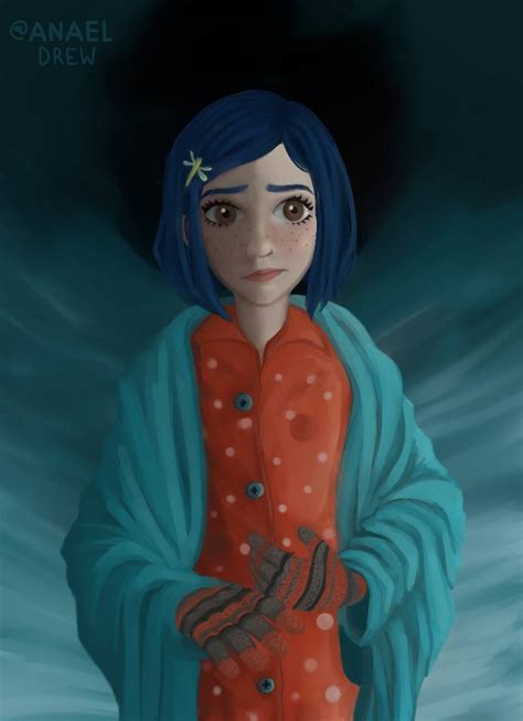 Coraline Jones Fan-art by AnaelDrew on DeviantArt