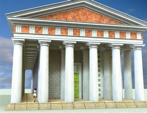 Roman Doric Ornamental Temple Kit | 3D Historical Architecture #3d | Doric, Historical ...