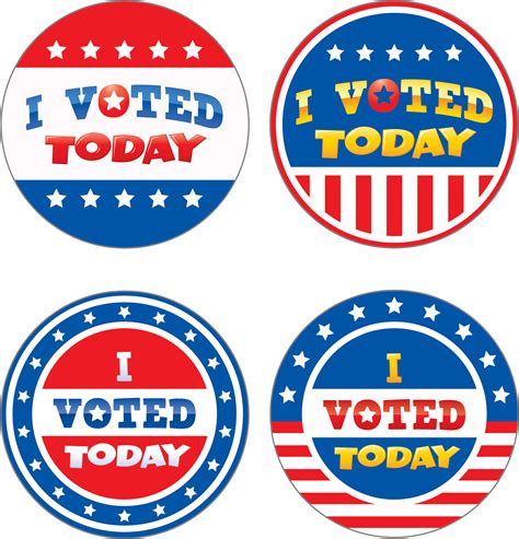 I Voted Today Wear 'Em Badges - TCR5898 | Teacher Created Resources