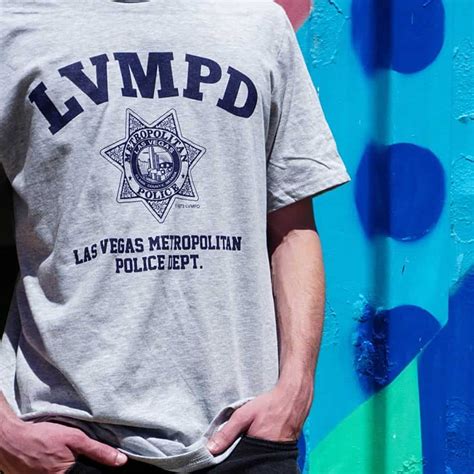 LVMPD Grey Short Sleeve Shirt | LVMPD Foundation