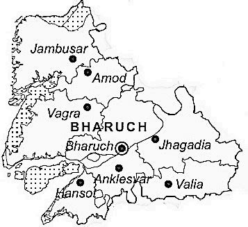 Bharuch District | Bharuch District Map