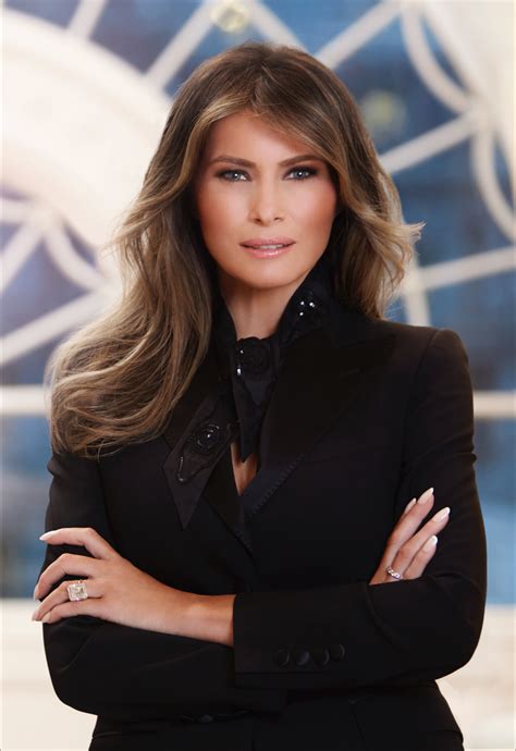 First Lady Melania Trump Gets Her First Official Portrait | WXXI News