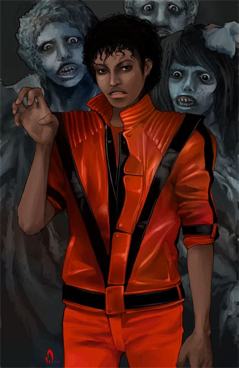 "Thriller" - Michael Jackson Fan Art (35703157) - Fanpop