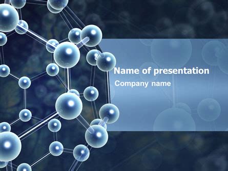 Molecular Structure Presentation Template for PowerPoint and Keynote ...