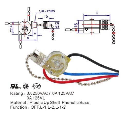 pull chain light switch wiring - Schema Digital