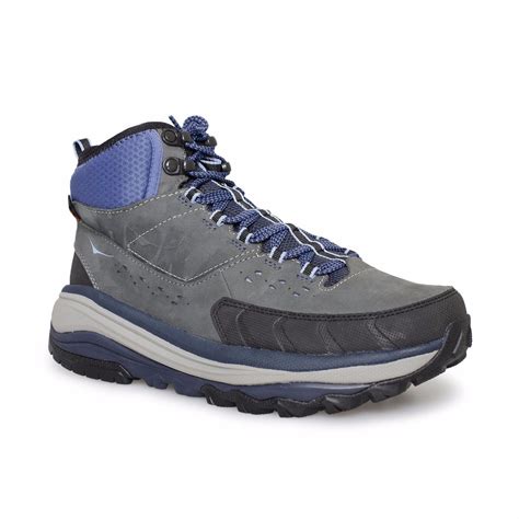 Hoka One One Tor Summit Mid Steel Grey / Hydrangea Boots - MyCozyBoots