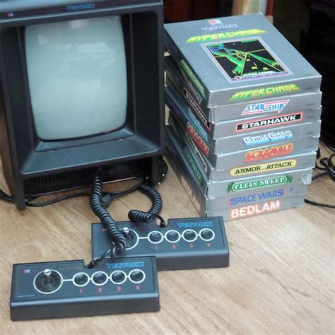 Vectrex with 9 games - 1982 - Catawiki