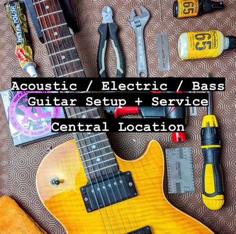 Acoustic/Electric/Bass Guitar Setup and Servicing (Central), Hobbies ...