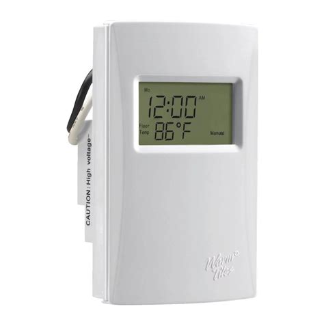 EasyHeat Warm Tiles GT-1, GT-2 - Thermostat Installation Manual ...