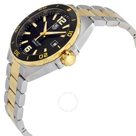 Tag Heuer Formula 1 Black Dial Two-tone Men's Watch WAZ1121.BB0879 - Formula 1 - Tag Heuer ...