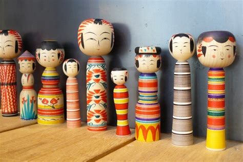 Wood Carving Dolls, Very Popular Interior Object - Miyagi Traditional ...