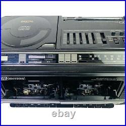 Vintage Emerson AC2505 Portable CD Radio Cassette Recorder Player ...