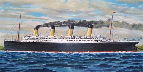 Titanic Painting by RB McGrath