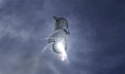 SpaceX posts a clearer look at the Starship SN10 test flight