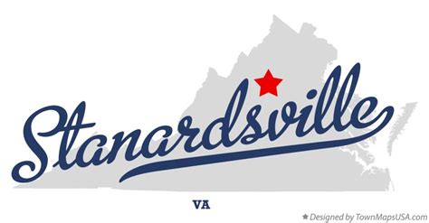 Map of Stanardsville, VA, Virginia