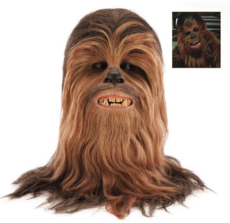 Original Chewbacca mask | Star wars memorabilia, Star wars masks, Star wars merch