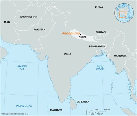 Annapurna | Nepal, Map, & Facts | Britannica