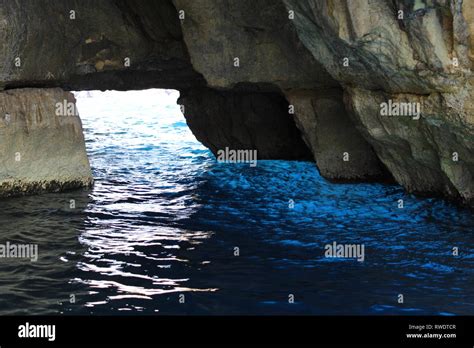 Blue Grotto, Malta Stock Photo - Alamy