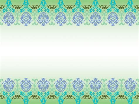 Traditional Motifs Powerpoint Templates - Green, Pattern, Textures ...