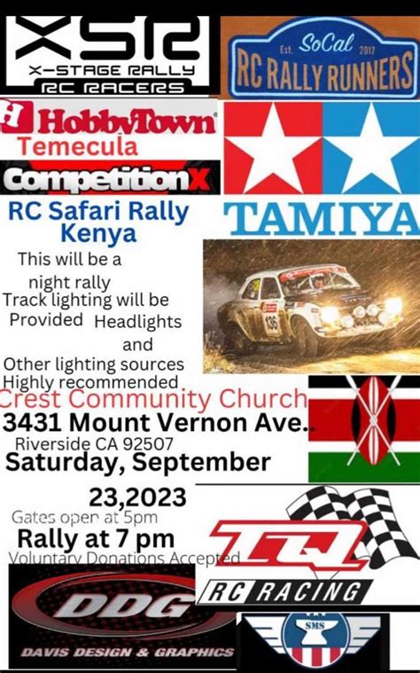 2023 Race Dates