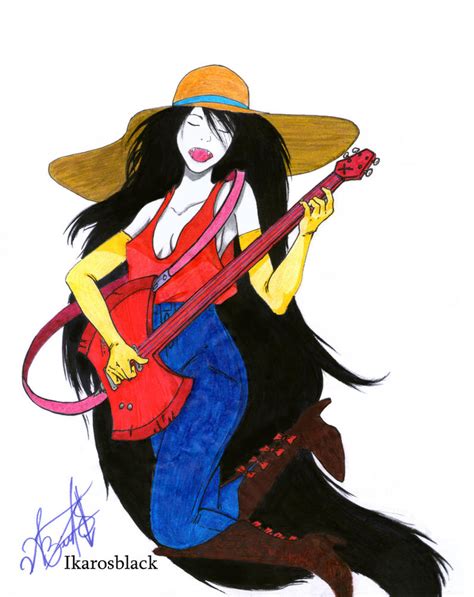 Marceline FanArt by IkarosblackArt on DeviantArt