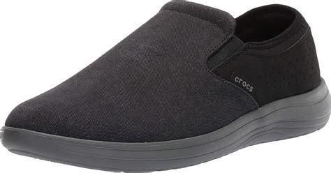 Crocs Men's Reviva Canvas Slip on Loafer : Amazon.it: Moda