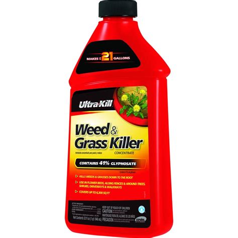 Shop Ultra-Kill 32-fl oz Weed & Grass Killer Concentrate at Lowes.com