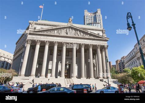 New York County Courthouse in Manhattan New York City Supreme Court government building Stock ...