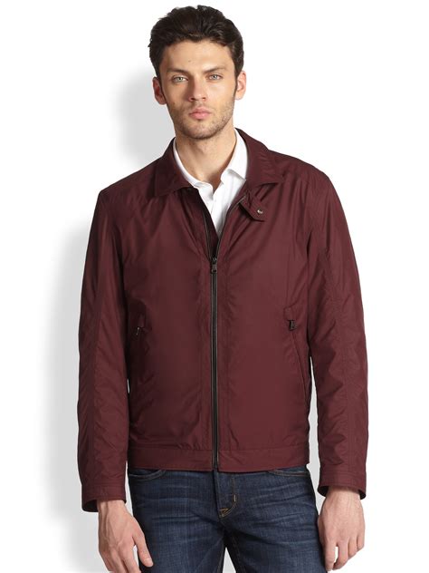 Boss By Hugo Boss Ceton Nylon Jacket in Red for Men | Lyst