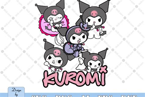 Kitty Kuromi Svg, Kuromi Svg, Hello Cat And Friends Svg, Halloween ...