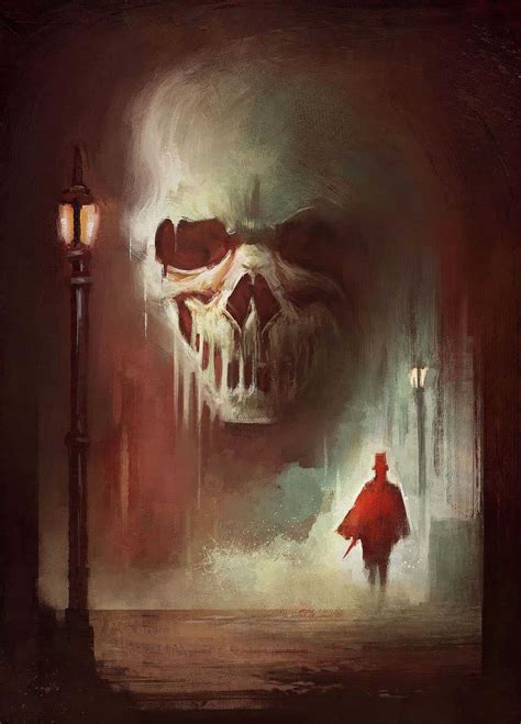 30 Spooky Digital Paintings for a Scary Halloween - Paintable