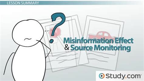 The Misinformation Effect and Eyewitness Accounts - Lesson | Study.com