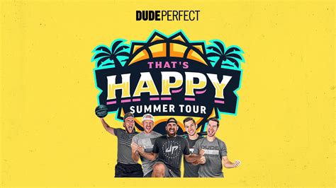 Dude Perfect 2022 That's Happy Summer Tour | Bridgestone Arena