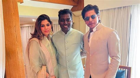 'Jawan' director Atlee Kumar shares picture with Shah Rukh Khan from ...