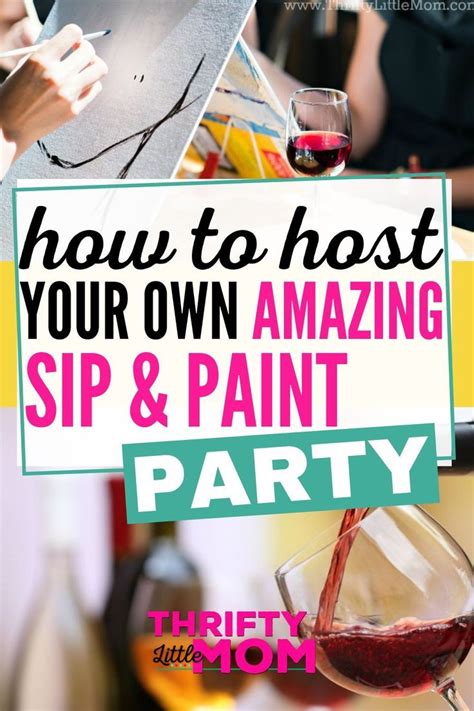 Simple Sip And Paint Party Ideas For A Night In With Friends Paint - Riset