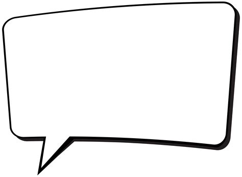 Comics Speech Bubble Transparent PNG Clip Art | Gallery Yopriceville ...