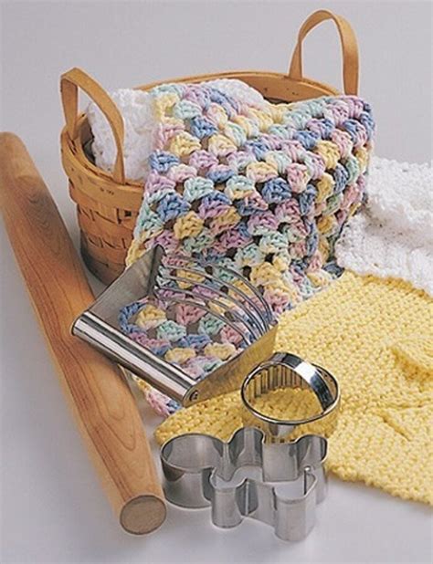 Free crochet Square Dishcloth pattern - BePatterns