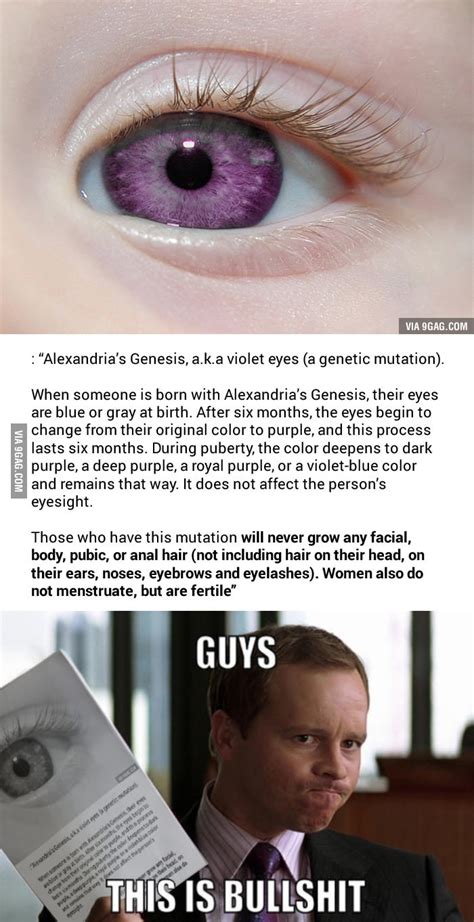 In response to the post about "alexandria's genesis"... - 9GAG