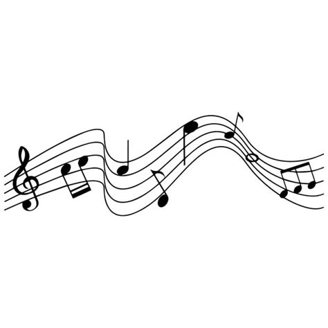 Music Notes Clip Art Black And White