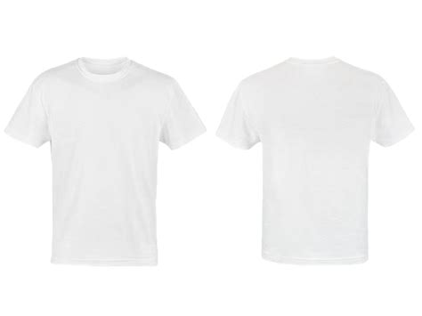 White T Shirt Template Png T Shirt Png Front And Back Png | Images and ...