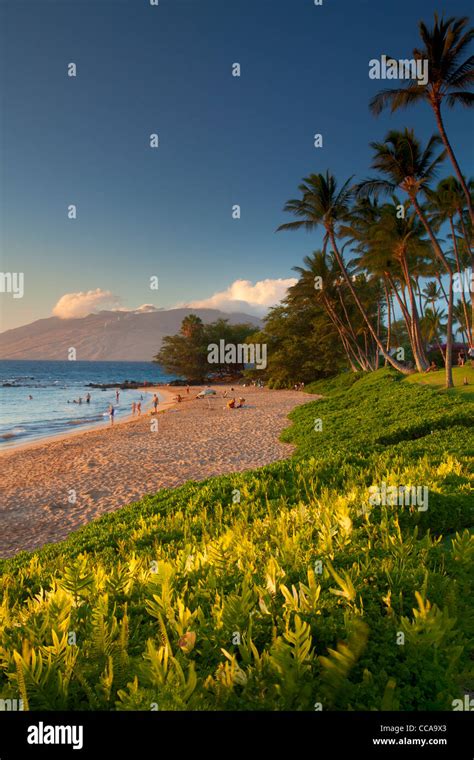 Ulua Beach, Wailea, Maui, Hawaii Stock Photo - Alamy