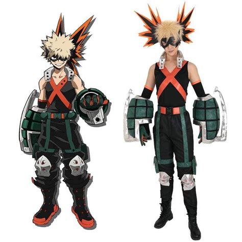 Xcoser My Hero Academia Katsuki Bakugo Cosplay Costume | Xcoser International Costume Ltd.