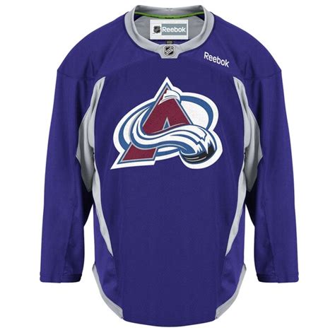 Colorado Avalanche Reebok Fashion Practice Jersey - Purple - Fanatics.com