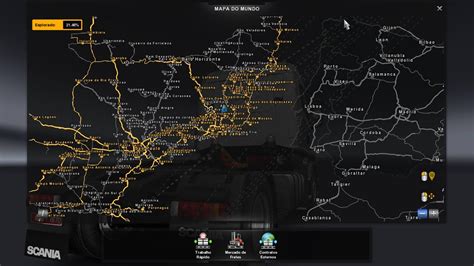 EAA MAP BRAZIL FOR TRUCKS V4.5 [1.30.X] - ETS2 mods | Euro truck simulator 2 mods - ETS2MODS.LT