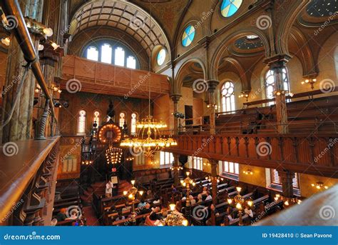 Eldridge Street Synagogue Interior Editorial Image - Image of jews ...